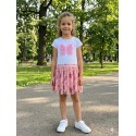 VESTIDO MINI NIÑA REF 501-24056 BLANCO