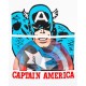 CAMISETA ZIPPY NIÑO REF 23027 CAPITAN AMERICA