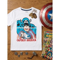 CAMISETA ZIPPY NIÑO REF 23027 CAPITAN AMERICA