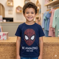 CAMISETA NIÑO REF 23015 SPIDERMAN