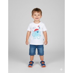 CAMISETA BABY NIÑO REF 303-24002 BLANCA