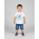 CAMISETA BABY NIÑO REF 303-24002 BLANCA