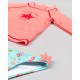 CONJUNTO PLAYERO NIÑA REF 704-24003 CORAL