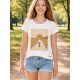 CAMISETA JUNIOR NIÑA REF 31G-1009 CRUDO