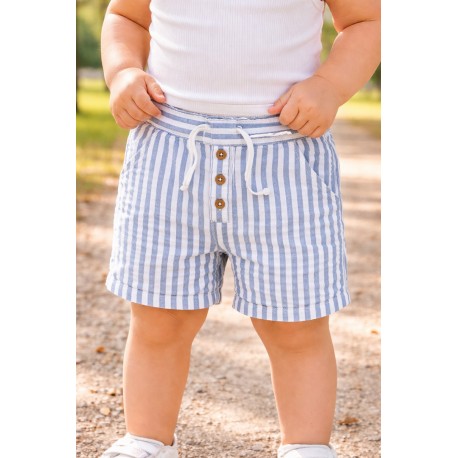 BERMUDA BABY NIÑO REF 317-9004 AZUL RAYAS