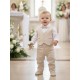 CONJUNTO BORDINO NIÑO REF 1363L BEIGE