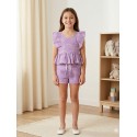 CONJUNTO NIÑA REF 302-24010 MORADO