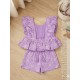 CONJUNTO NIÑA REF 302-24010 MORADO