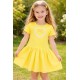 VESTIDO NIÑA REF 501-24058 AMARILLO