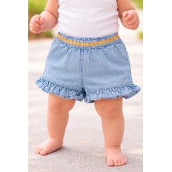 SHORT ZIPPY REF 23010 DENIM