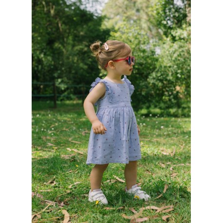 VESTIDO BABY NIÑA REF 318-7791 AZUL