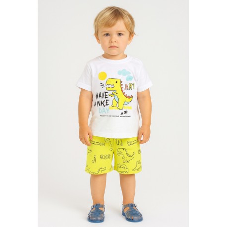 CONJUNTO BABY NIÑO REF 602-24010 BLANC-VERDE