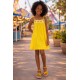 VESTIDO NIÑO EN CROCHET REF 501-24024 AMARILLO