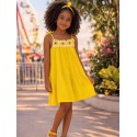 VESTIDO NIÑO EN CROCHET REF 501-24024 AMARILLO