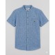 CAMISA EN LINO REF 102-24003 AZUL