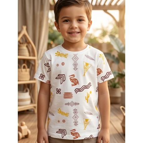 CAMISETA NIÑO REF 303-24034 CRUDO