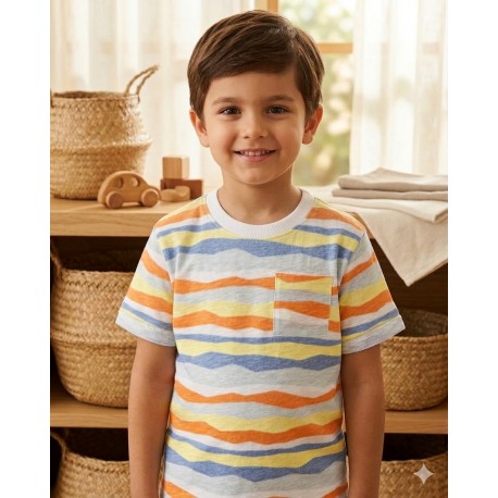 CAMISETA NIÑO REF 303-24031 BLANCO