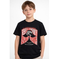 CAMISETA NIÑO REF 103-24026 NEGRA
