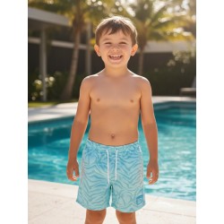 BERMUDA PLAYERA NIÑO REF 701-24012 TURQUESA