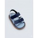 SANDALIAS NIÑO REF 207 AZUL RAYAS