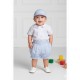 BORDINO CONJUNTO NIÑO REF 1343 BLANCO-AZUL