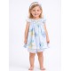 VESTIDO BORDINO NIÑA REF 6158 AZUL-MORADO