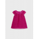 VESTIDO BABY NIÑA REF 1908 FUCSIA