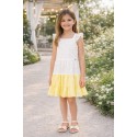 VESTIDO OJALILLO NIÑA REF 501-24014