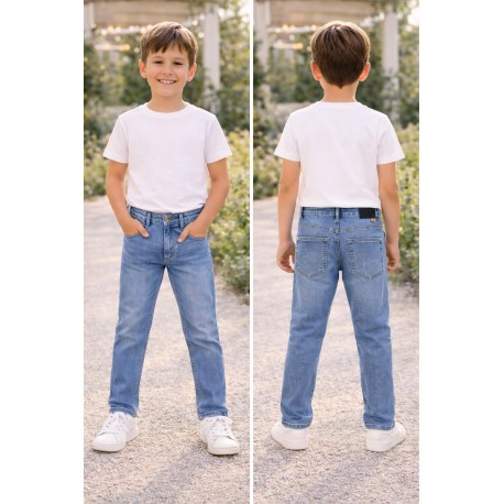 JEAN NIÑO REF 601-24008 DENIM MEDIO