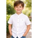 CAMISA EN LINO REF 102-24003 BLANCA