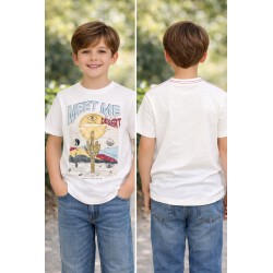 CAMISETA NIÑO REF 103-24022 CRUDO