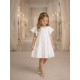 VESTIDO NIÑA REF 15411 BLANCO