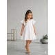 VESTIDO NIÑA REF 15411 BLANCO