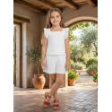 CONJUNTO NIÑA REF 15412 BLANCO
