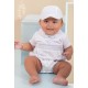 MAMELUCO BORDINO NIÑO REF 1272 BLANCO-GRIS