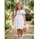 VESTIDO BORDINO NIÑA REF 6035 ESTAMPADO