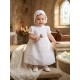 VESTIDO BORDINO NIÑA REF 6007 BLANCO