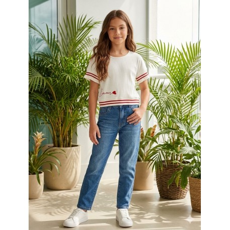 BLUSON MILON NIÑA REF 14984 ROJO