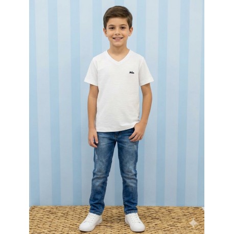 CAMISETA MILON REF 14390 BLANCA