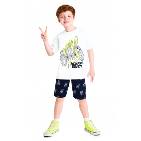 CONJUNTO NIÑO KYLY REF 112208 BLANCO