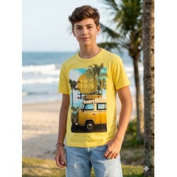 CAMISETA KYLY NIÑO REF 112184 AMARILLA