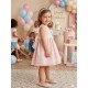 VESTIDO BABY NIÑA REF 1948 ROSA