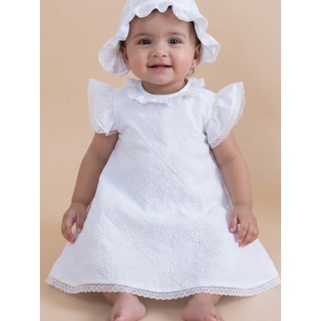 VESTIDO BORDINO REF 5999 BLANCO