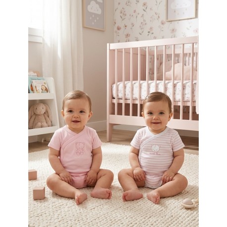 PACK X 2 BODYS NIÑA BABY LOSAN 01V-R201AL