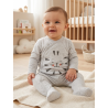 PIJAMA GRIS NIÑO BABY LOSAN 01V-P004AL