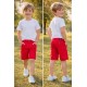 BERMUDA ZIPPY NIÑO REF 23034 ROJO