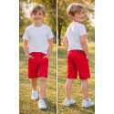BERMUDA ZIPPY NIÑO REF 23034 ROJO