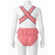 VESTIDO DE BAÑO ZIPPY REF 23011 ROJO