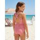 VESTIDO DE BAÑO ZIPPY REF 23011 ROJO
