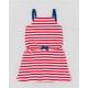 VESTIDO NIÑA ZIPPY REF 23072 LINEAS ROJAS